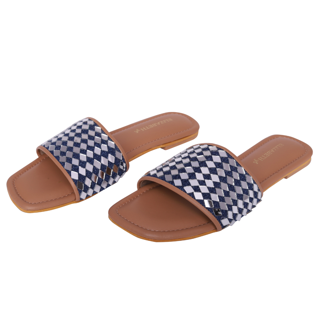 ELZ Mirror Denim Slider