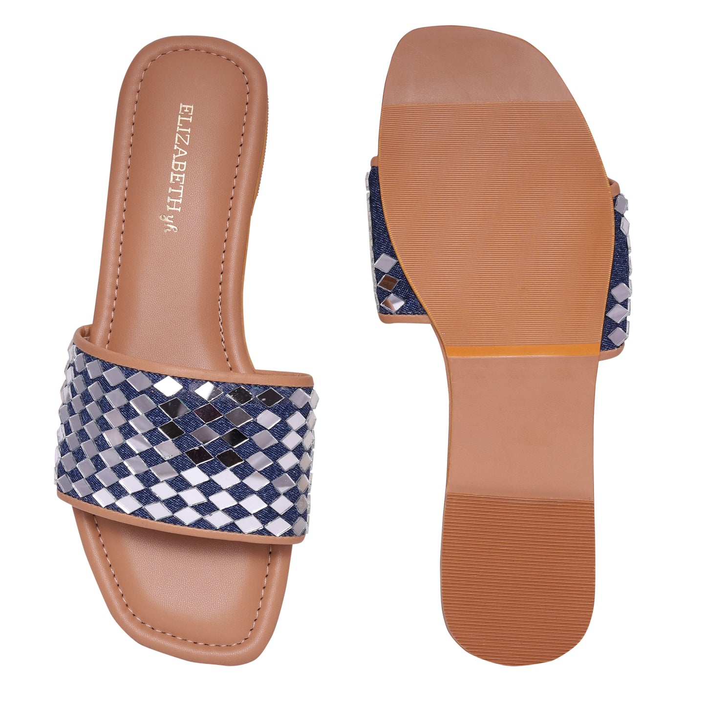 ELZ Mirror Denim Slider