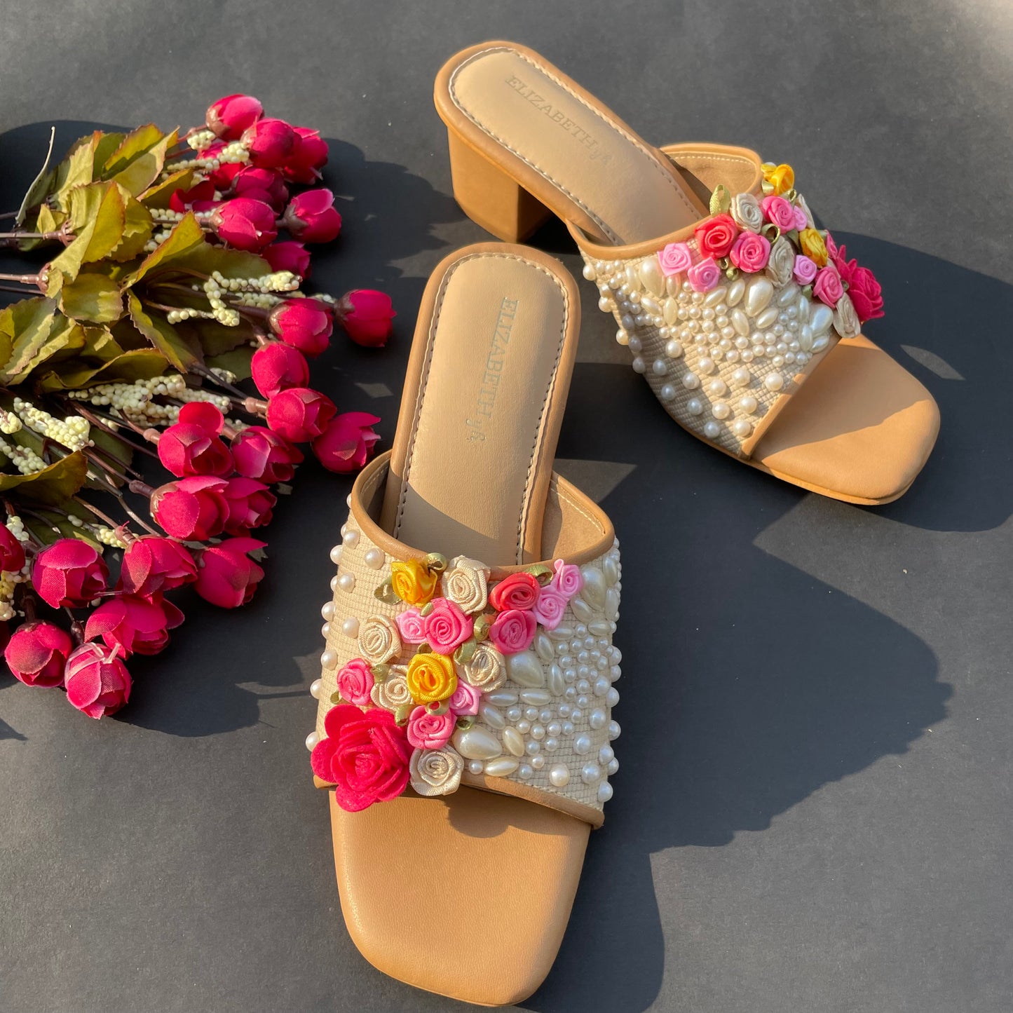 ELZ Gulabo Block Heels