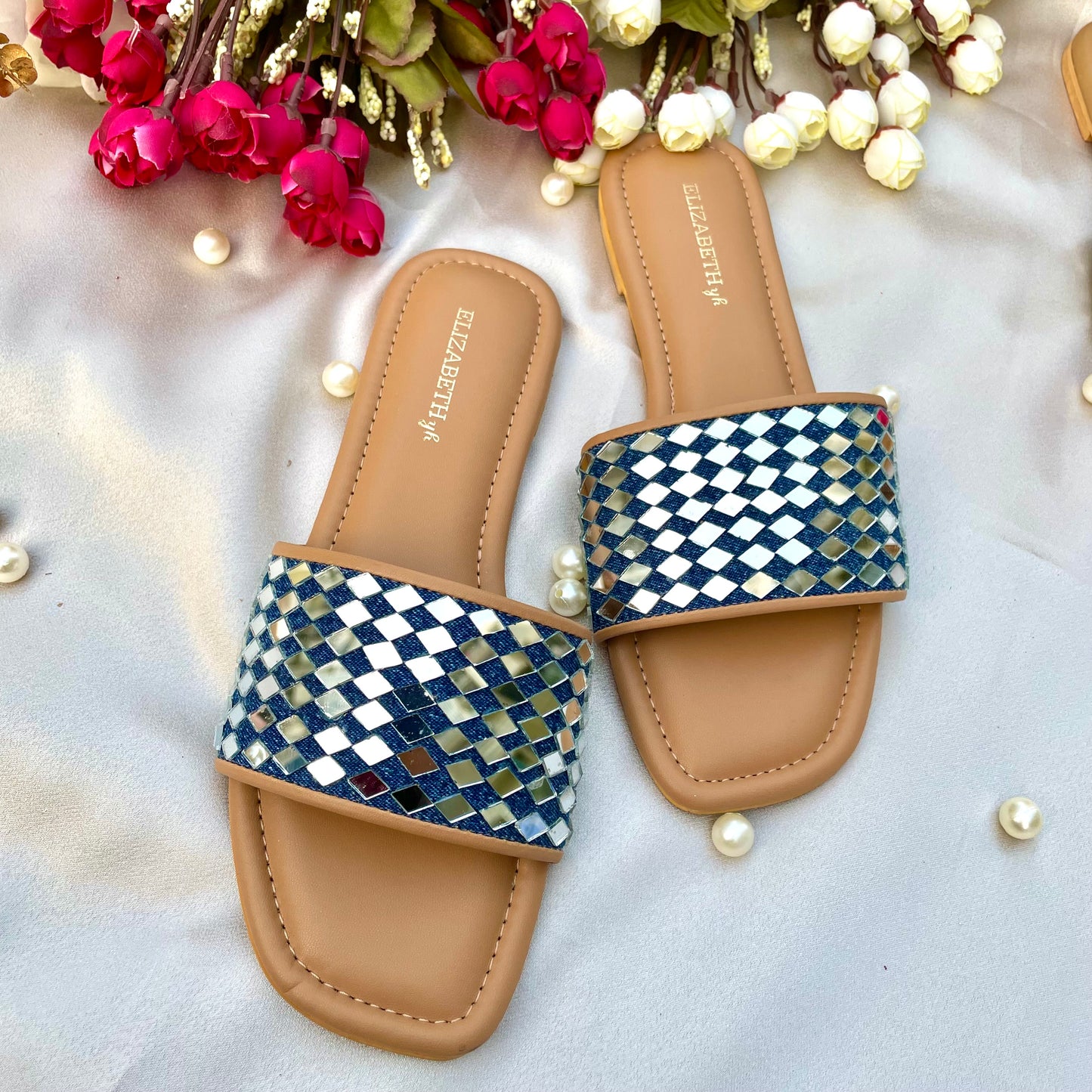 ELZ Mirror Denim Slider
